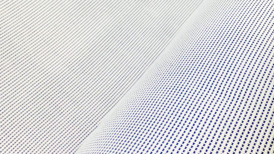 Shirting fabric woven from English Fine Cottons yarn