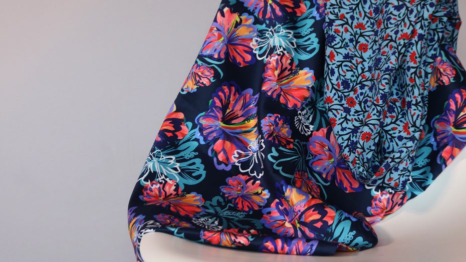 Luxury floral prints made entirely in Britain